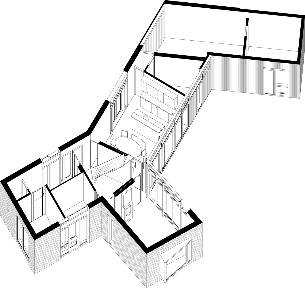 1059x1000 Gallery Of Villa Bakkum Moke Architecten