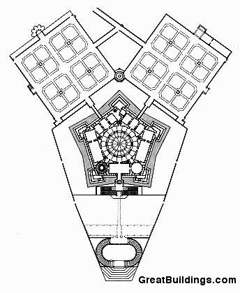 344x420 Great Buildings Drawing