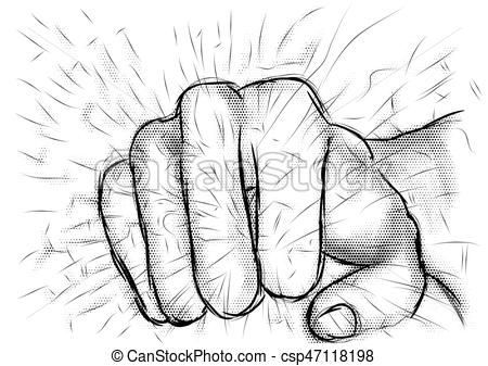 450x337 Impact Vector Illustration. Human Violence And Knuckle Eps Vectors