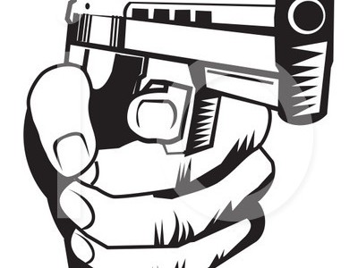 400x300 Collection Of Gun Violence Drawing High Quality, Free