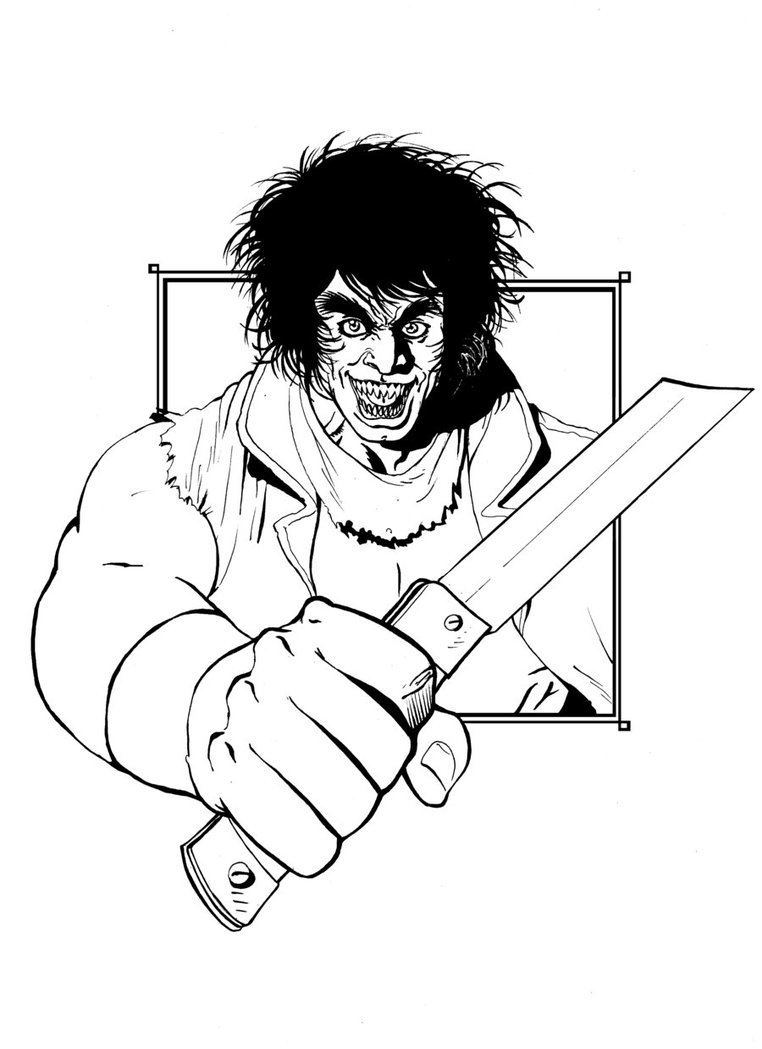 762x1049 Violence Jack Sketch By Gianlucatestaverde