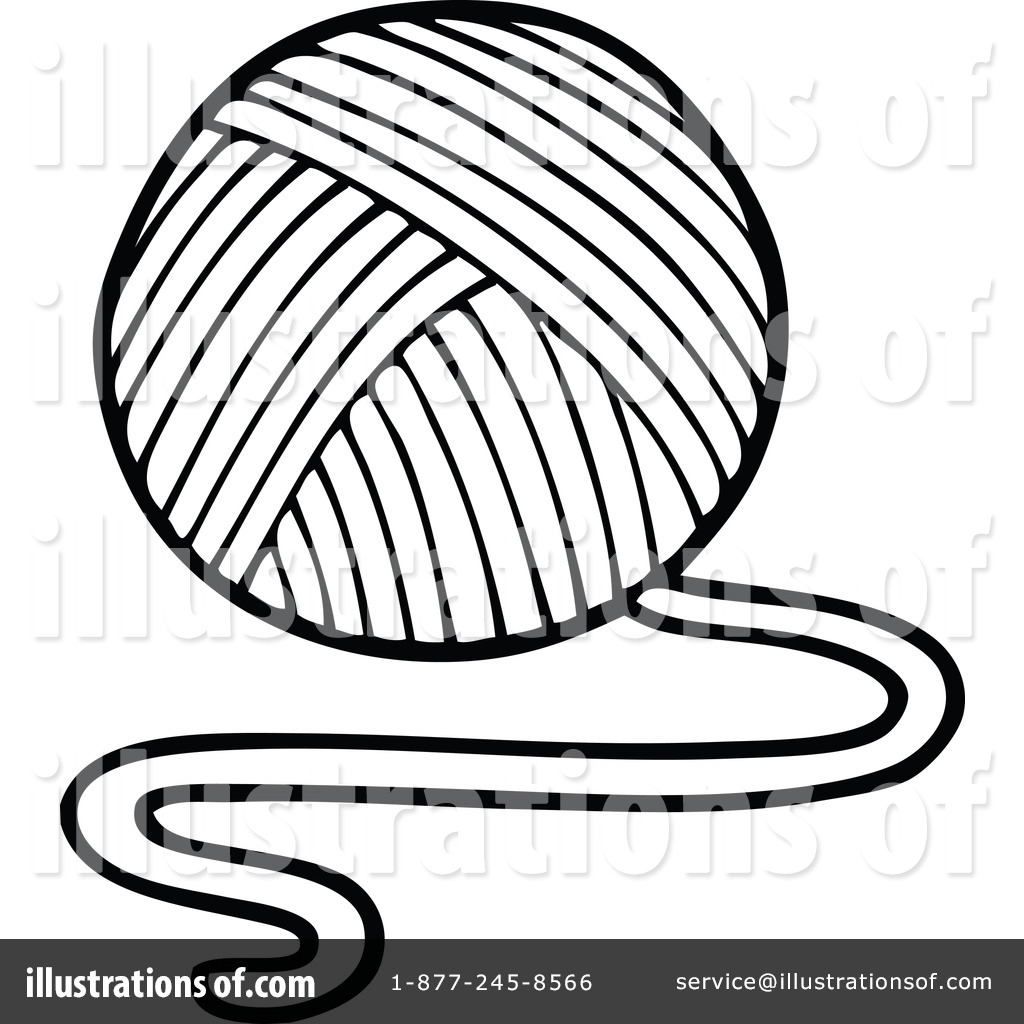 1024x1024 Ball Of Yarn Drawing Yarn Clipart
