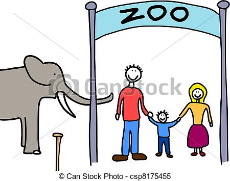 450x355 Collection Of Visit To A Zoo Drawing High Quality, Free