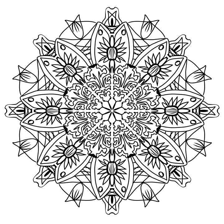 720x720 Free Photo Pencil Pattern Mandala Drawing Coloring Page