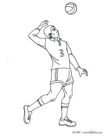 363x470 Coloring Pages Volleyball Coloring Pages Volleyball Girl