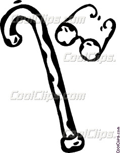 237x300 Walking Cane Vector Clip Art