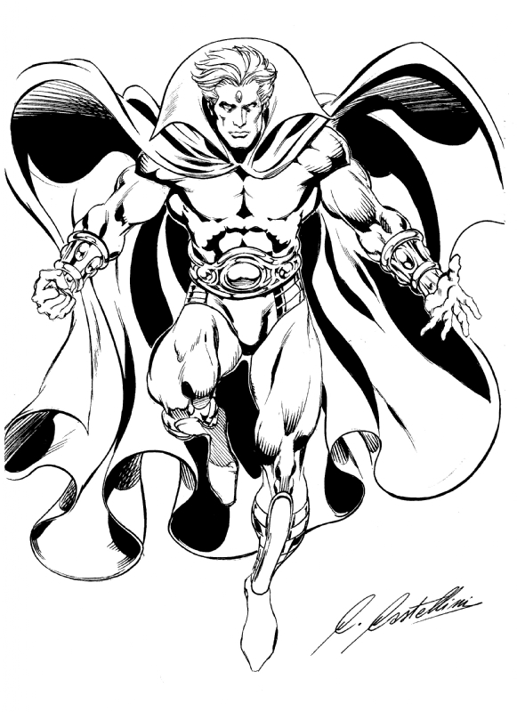 581x800 Adam Warlock Commission. Author Claudio Castellini,