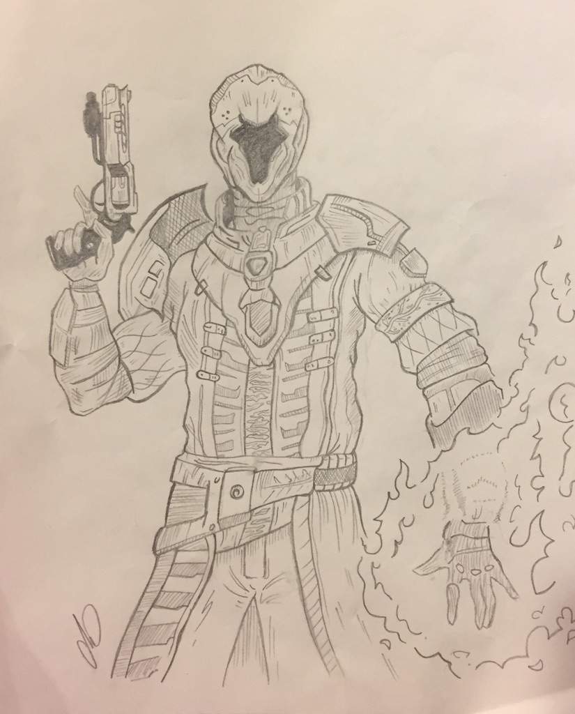 825x1024 Warlock Drawing Destiny Amino