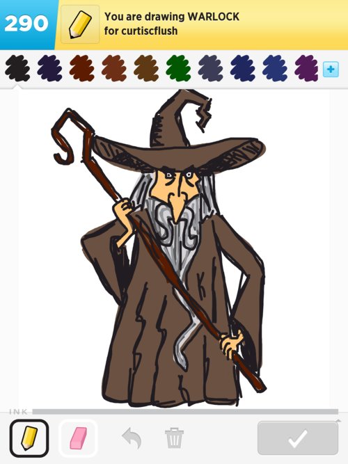 500x667 Warlock Drawings