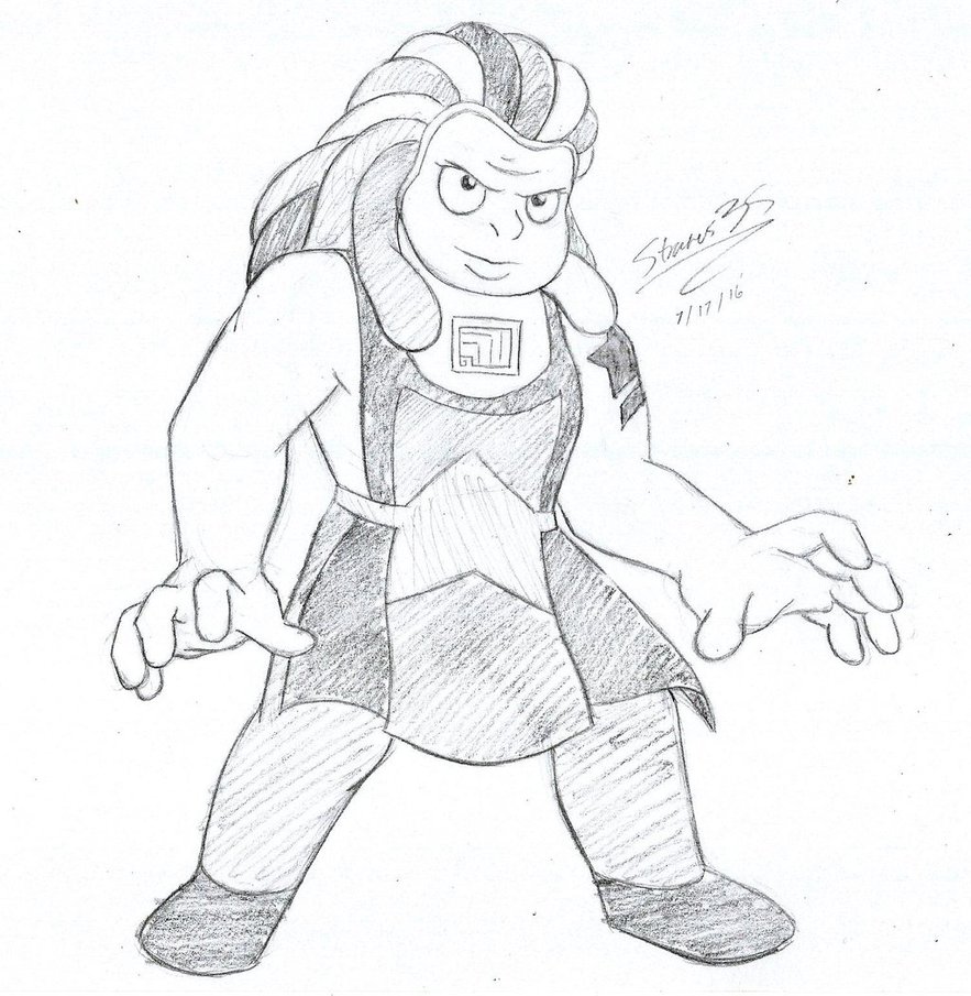883x905 Bismuth Sketch Warning(Steven Universe Spoilers!) By Stratus35