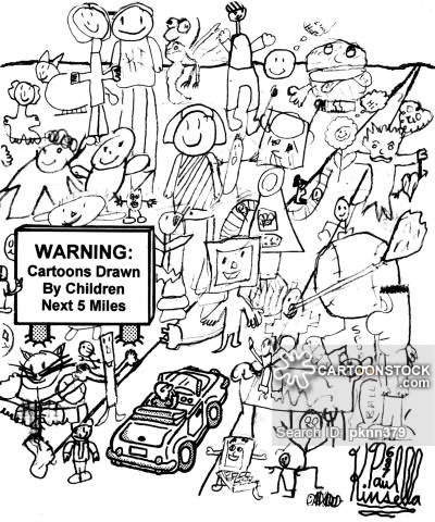 400x480 Children's Drawing Cartoons And Comics