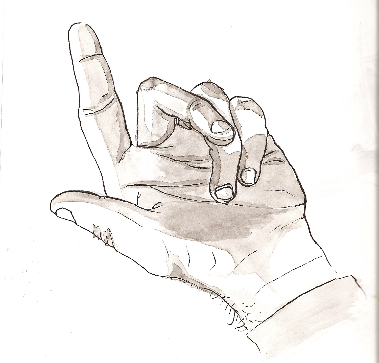 1500x1437 Hand With Ink Wash Got 2 Draw