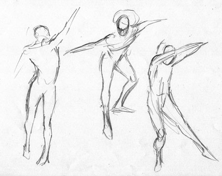 450x356 Ink Wash Crooning Dog