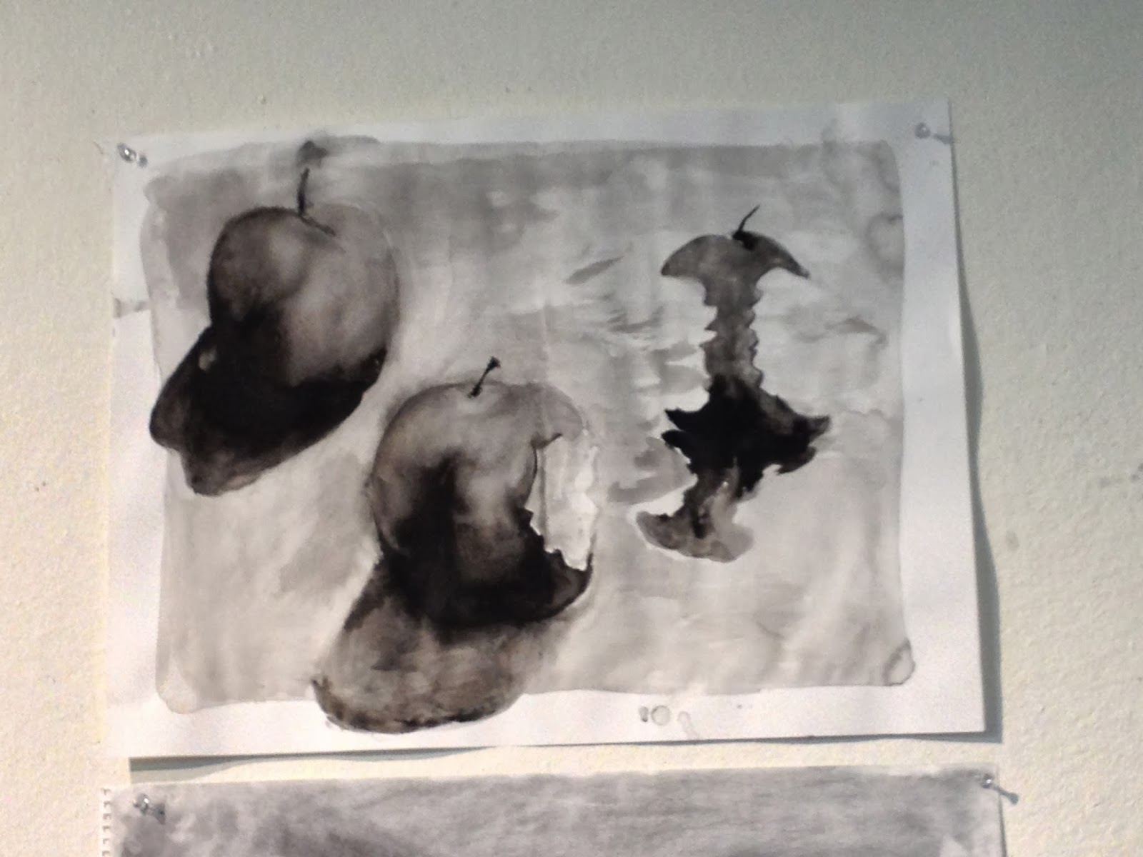 1600x1200 Blueorangeworkshop Ink Wash Quick Shell Apple Studies Draw 1