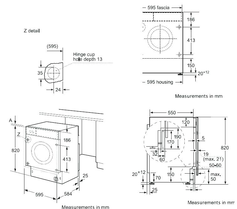 757x667 Washer And Dryer Dimensions Regarding Cabinet Depth Club Remodel 5
