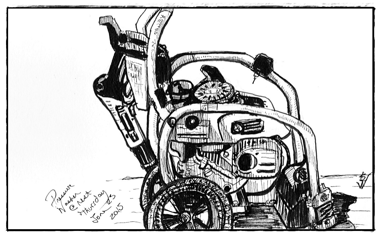 1507x939 Flying Pony Studios Sketch Of The Day