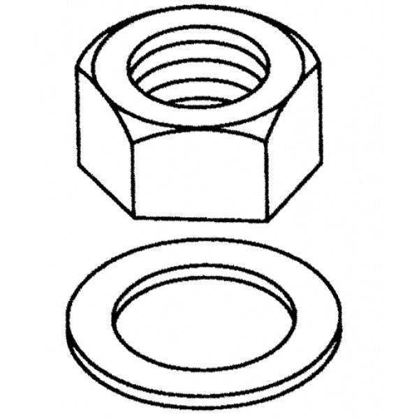 600x600 Gauge Plate Nutwasher (4 Sets Per Pack))