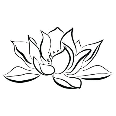 384x384 Waterlily Drawings Water Lily Line Drawing Water Lily Drawing