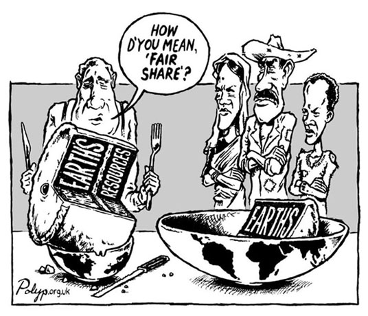 536x460 Satirical Cartoons About Wealth And Poverty