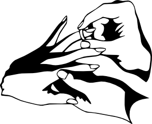 300x246 Wear Wedding Ring Clip Art