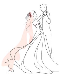 229x300 Wedding Illustrations Commissions And In Particular Wedding