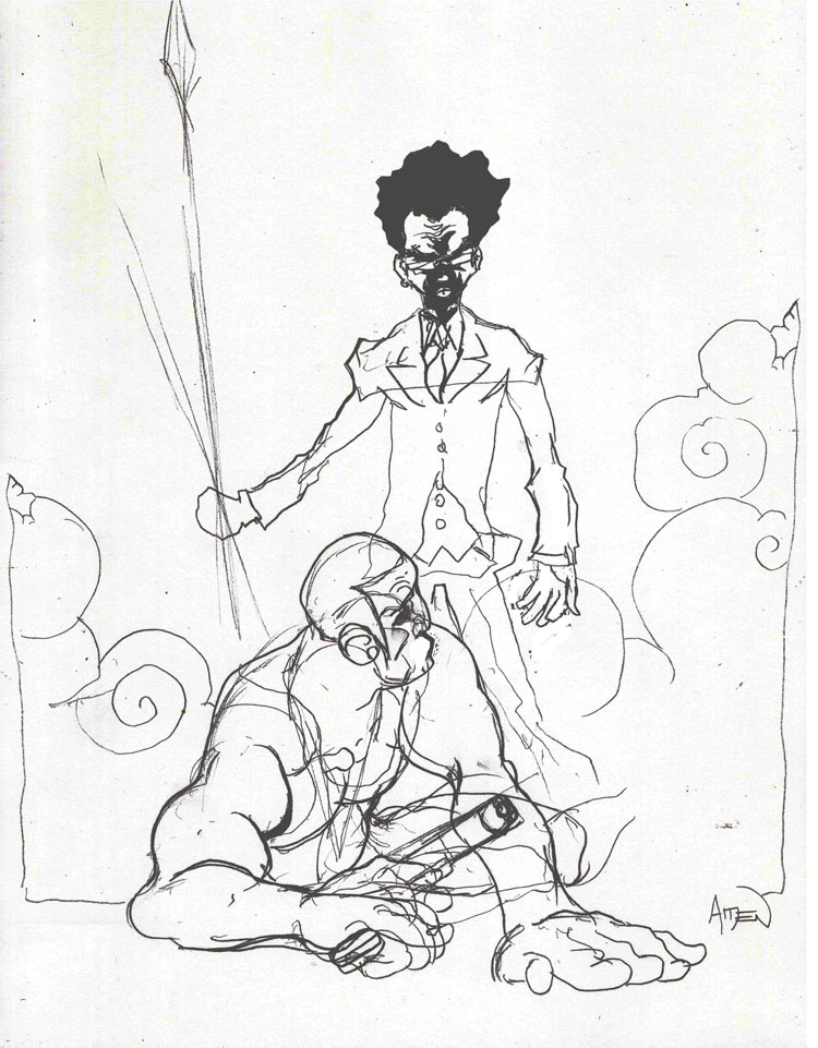 750x961 The Art Of Samax Amen Works In Progress (Drawing Comics This