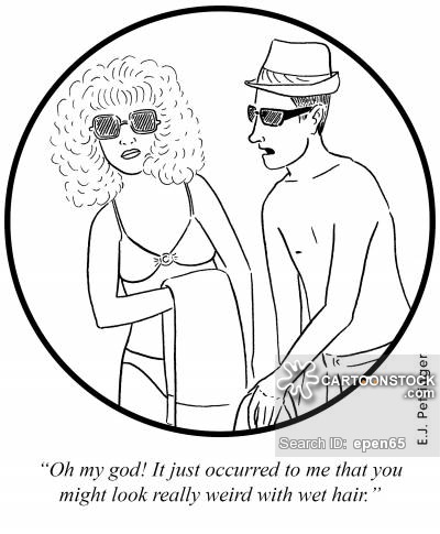 400x485 Wet Hair Cartoons And Comics