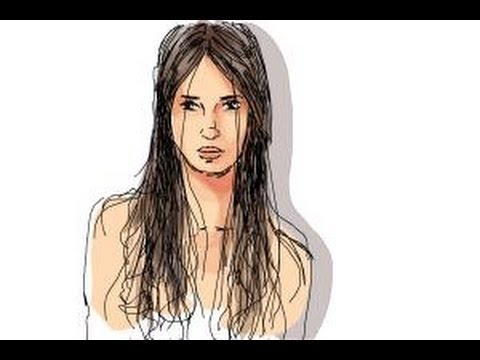 480x360 How To Draw Wet Hair