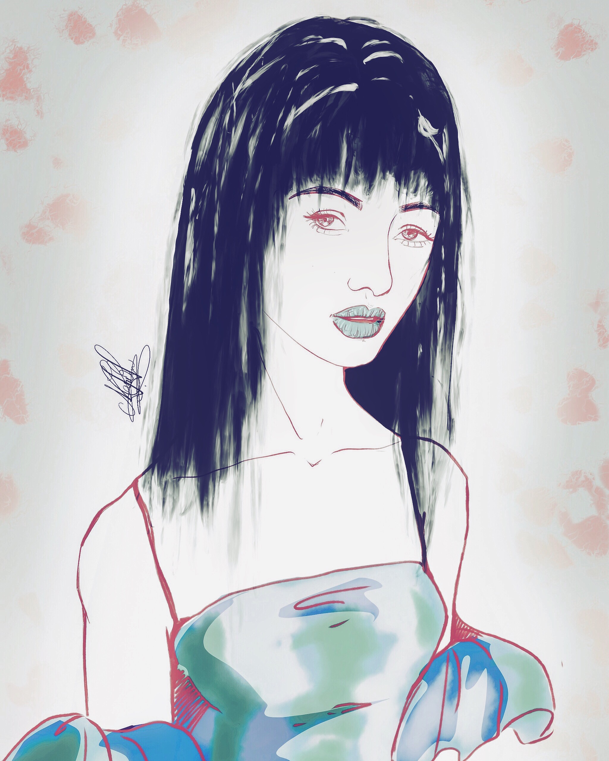 2048x2560 Wet Hair Marven's World