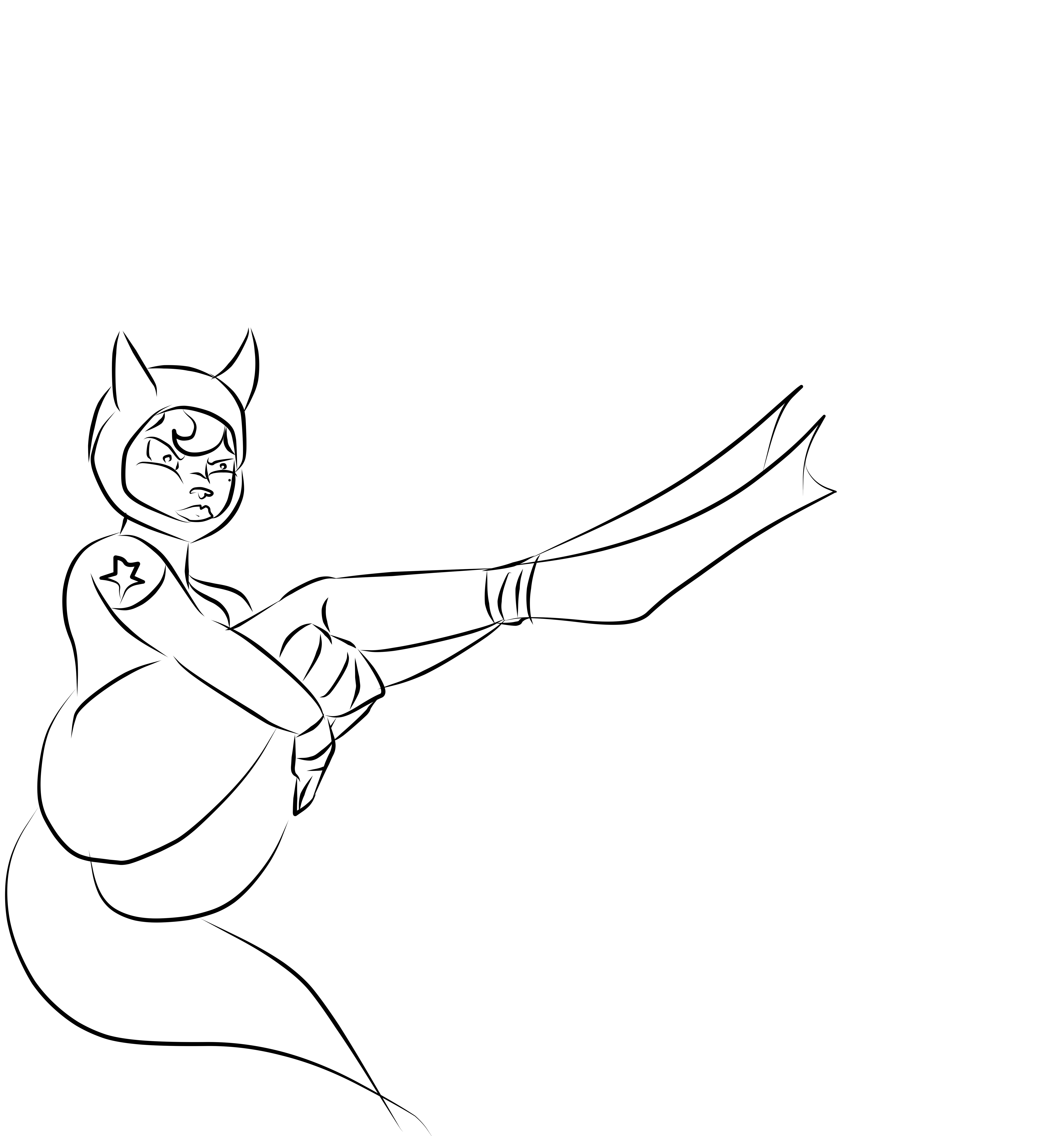 7104x7584 Sketch Carmelita Wetsuit By Tybane1