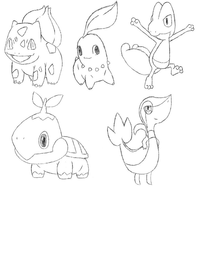786x1017 Pokemon Grass Types