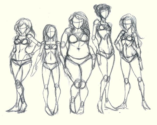 640x511 Body Types By Lisannexd