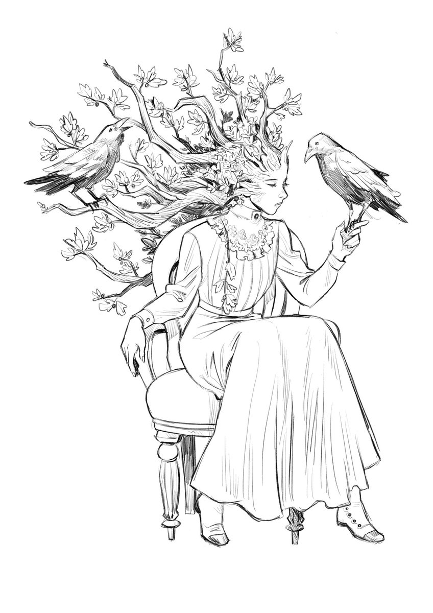 848x1200 Michelle Wong Twitter Ipad Drawing While