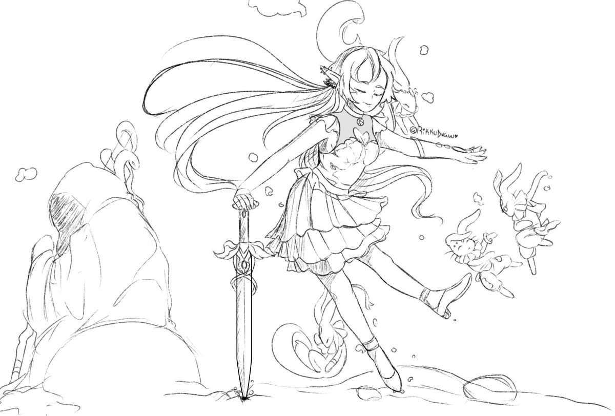 1200x812 Rikku On Twitter It Took A While Without Drawing, Here A Simple