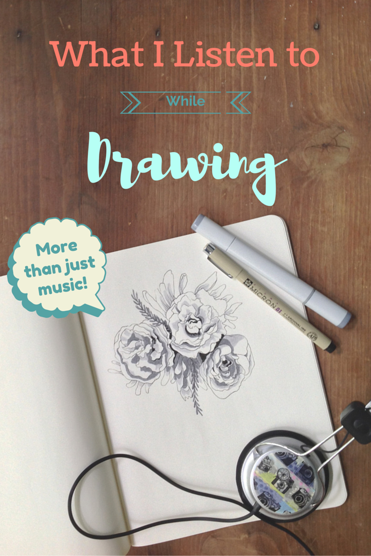 735x1102 Aberleighwhat I Listen To While Drawing. Aberleigh