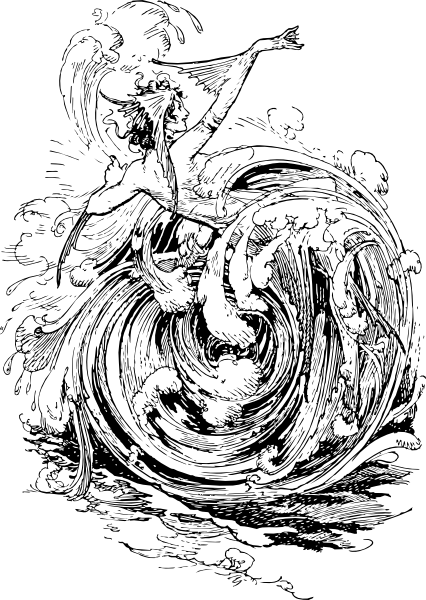 426x600 The Whirlpool Illustration Clip Art