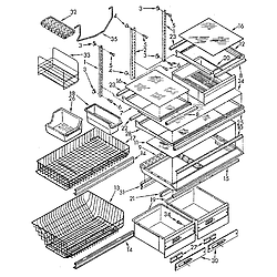 250x250 Whirlpool Refrigerator Parts Model Eb22dkxwn00 Sears Partsdirect