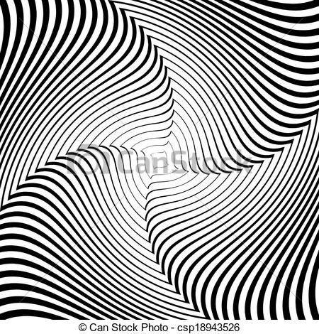 450x470 Design Monochrome Whirlpool Movement Illusion Background