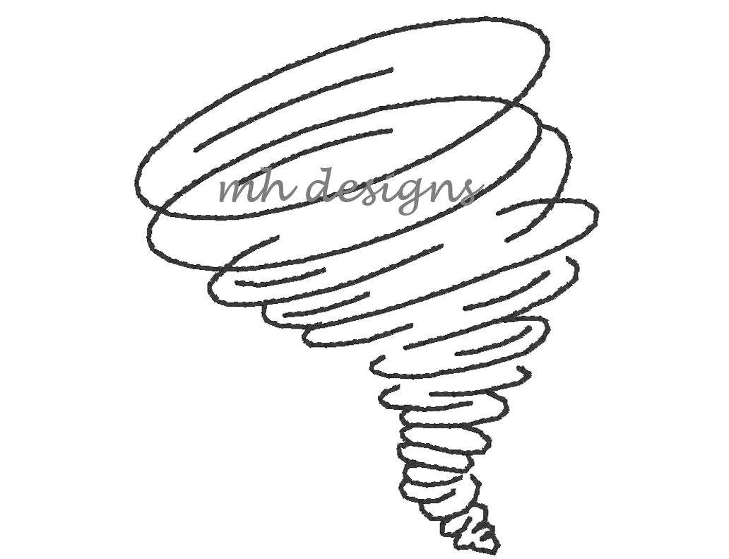 1032x791 Vintage Stitch Tornado Embroidery Design, Whirlwind Embroidery