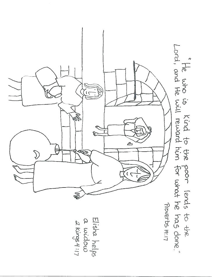 728x950 Elijah Coloring Page Drawing Prophet Coloring Pages Drawing