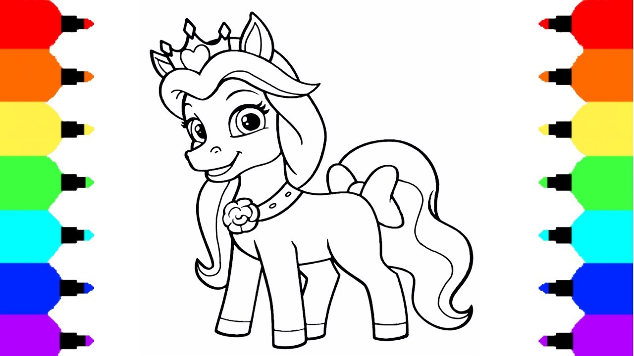 1280x720 How To Draw Pony Petite From Whisker Haven Tales