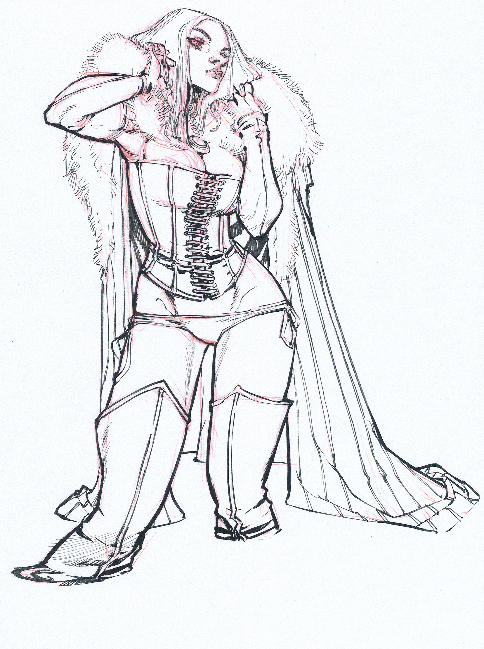 1657x2222 Eric Canete White Queen Artwork