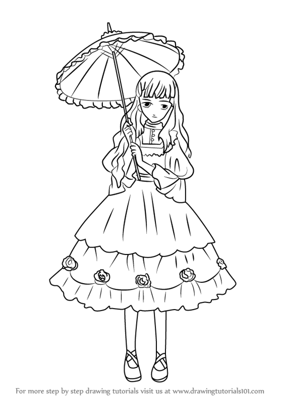 565x800 Learn How To Draw Queen Victoria From Black Butler (Black Butler