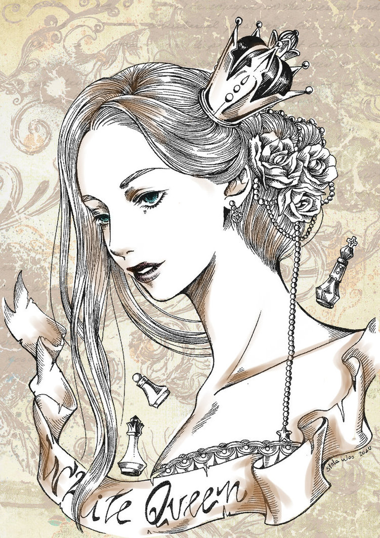 751x1063 White Queen By Stelawoo