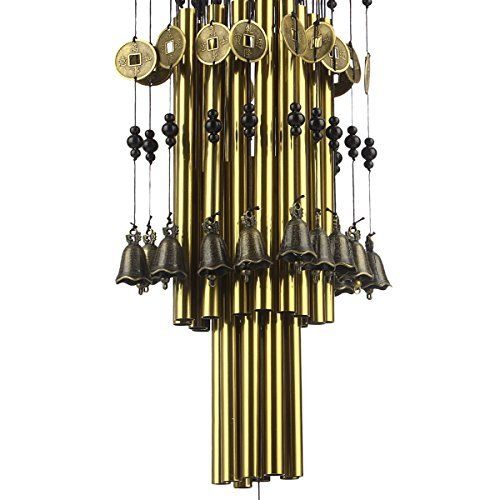 500x500 Ylyycc Brassiness Wind Chime 24 Tube Metal Windbell Money Drawing