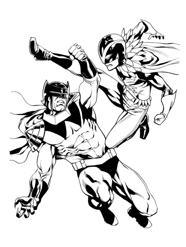 600x797 Batman And Robin Wingman And Redbird By Robertatkins