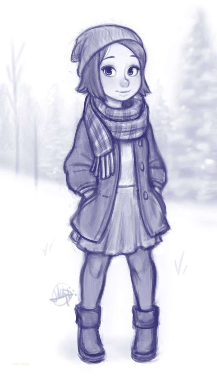 736x1277 Fresh Winter Wonderland Drawing Ideas Drawing Ideas, Draw