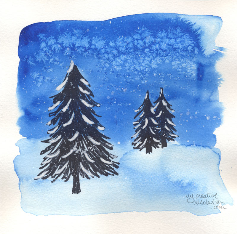 Winter Wonderland Drawing at GetDrawings | Free download