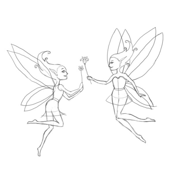 600x600 How To Draw Fairies