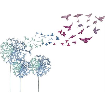 400x400 A Dandelion Wish Dandelions, Kara And Embroidery